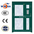 Big Double Size Electric Security Steel Glass Door (W-GD-25)